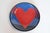 Hand Painted Heart Charger Plate Bowl For Sale In Oklahoma City - Image 6 of 9