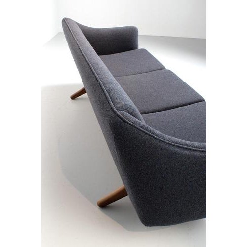 Black ML-90 Sofa by Illum Wikkelsø For Sale - Image 8 of 9