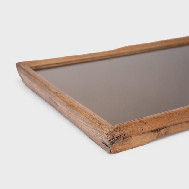 Chinese Chinese Bronze Mirror Tea Tray, C. 1900 For Sale - Image 3 of 3