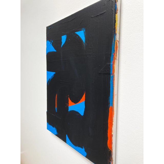 Elusive Orange, Contemporary Abstract Painting by Matt Higgins For Sale - Image 4 of 5