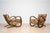 Wood Art Deco H269 Lounge Chairs by Jindřich Halabala, Czechoslovakia, 1930s For Sale - Image 7 of 17