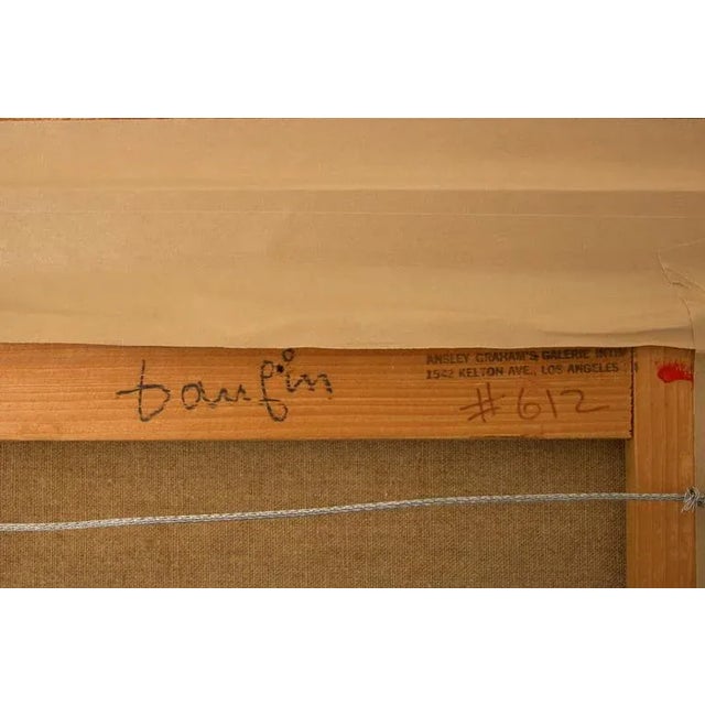 Impressionist Painting by French Artist Jacques Daufin For Sale In West Palm - Image 6 of 6