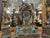 Metal Antique French Mantel Clock in Bronze and Marble, 1850 For Sale - Image 7 of 11