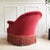 This fully upholstered cocktail chair can be stylistically dated to the mid-20th century, around 1950. The elegant,...