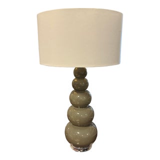 Barbara Cosgrove Gourd Ceramic Table Lamp For Sale