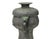 Gray Vintage Look Gray Green Ancient Ding Shape Vessel Holder Display Art For Sale - Image 8 of 18