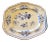 Antique Blue and White Platter For Sale