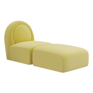 Simone Modular Armless Chair by Ottiu For Sale
