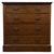 Early 20th Century Antique English Edwardian Oak Chest of Drawers For Sale - Image 12 of 12