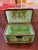 Mid 19th Century Antique Museum Quality Jade Color Opaline Jewelry Box Casket For Sale - Image 4 of 9