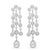 Light up the night in these ravishing waterfall diamond earrings that boast a beautiful, sparkling movement that will have...