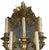 Late 19th Century Pair of French Gilt Bronze Mirrored Wall Sconces Regency Style For Sale - Image 4 of 7