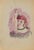 Charcoal and pastel drawing realized by Mino Maccari in 1950s. Not signed, with another sketch on rear. Very good...