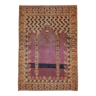 Galerie Shabab Collection Early 20th Century Turkish Sivas Throw Rug For Sale