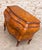 Vintage Goldsmith's of Harrisburg Pa Parquetry Bombe Commode | Louis XV Style Figured Wood 4-Drawer Chest For Sale - Image 9 of 12