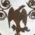 Antique Wrought Iron Sign with Eagle For Sale - Image 4 of 6