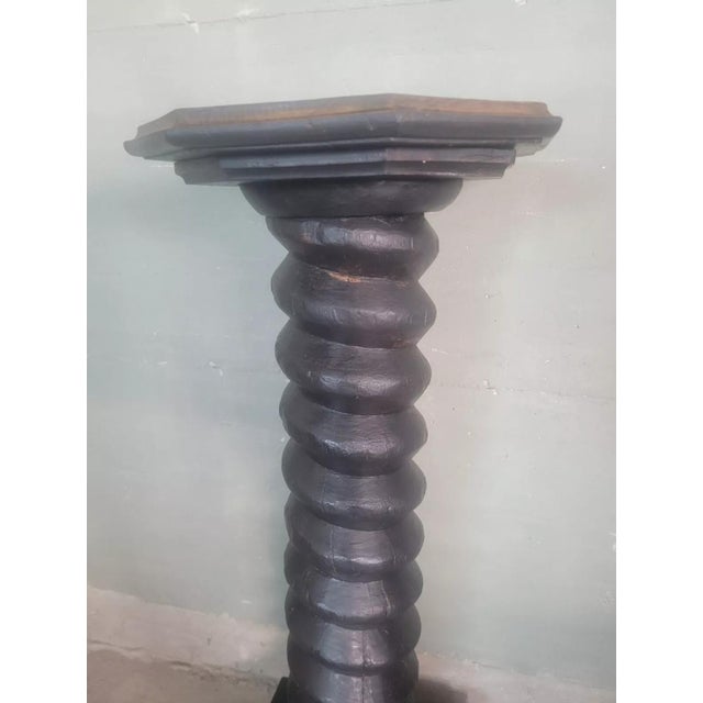 Lacquered Vase Column For Sale - Image 13 of 15
