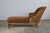 Wood 19th Century French Napoleon III Chaise Lounge in Striped Velvet For Sale - Image 7 of 12
