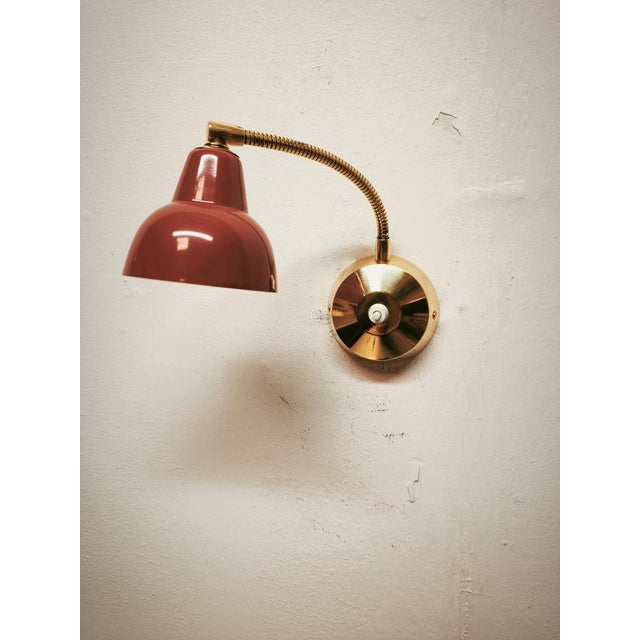 Adjustable Wall Light with Push-Button Ignition, 1960s For Sale - Image 12 of 18