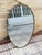 Mid-Century Modern Oval Brass Wall Mirror, Italy, 1950s For Sale - Image 3 of 16
