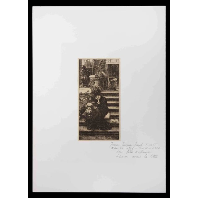 Girl and Child is an original Modern artwork realized by James Tissot, in full James-Joseph-Jacques Tissot, (born Oct. 15,...