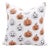 Fabdivine Halloween Pumpkin Block Print Pillow Cover Handmade Cotton Throw Cushion for Festive Home Décor Size 20x20 For Sale