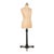 20th Century Mannequin Dressmakers Form on Black Stand For Sale