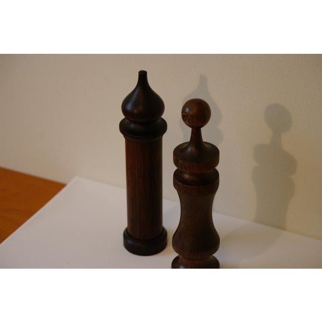 Sculptural Pepper Mill in Wenge Wood by Laurids Lonborg, 1960 For Sale - Image 6 of 8