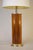 XL Laurel Brass Rosewood Modern Atomic Space Age Table Lamp, 1960s For Sale In Los Angeles - Image 6 of 11