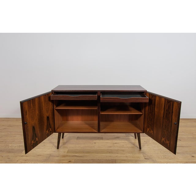 Mid-Century Indian Rosewood Sideboard by Oman Jun, Denmark, 1960s For Sale - Image 9 of 16