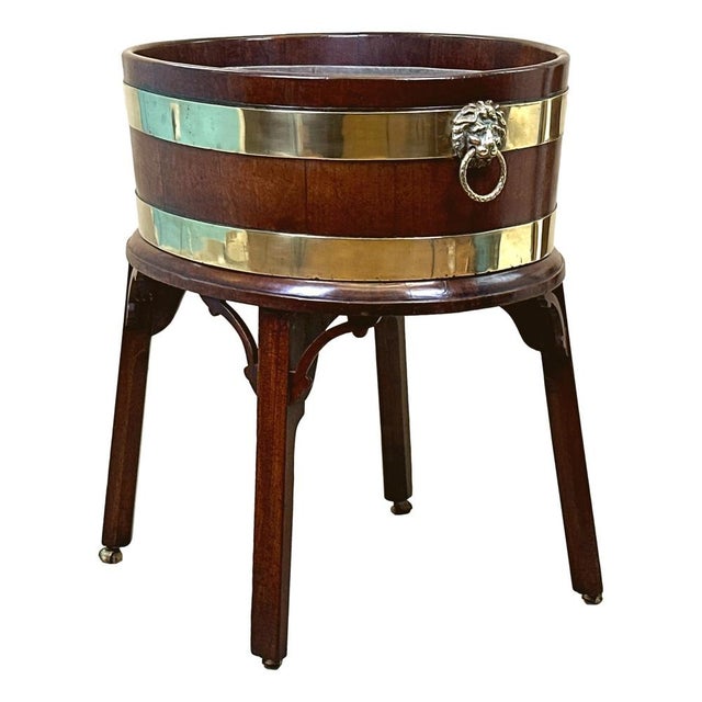 18th Century Georgian Mahogany Open Wine Cooler, 1760s For Sale - Image 6 of 11
