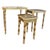 Vintage Faux Bamboo Monkey Nesting Tables – Set of Three For Sale In West Palm - Image 6 of 9