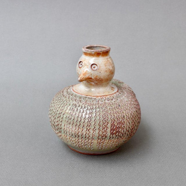Ceramic Stylised Bird Vase by Dominique Pouchain, 1980s For Sale - Image 6 of 18