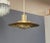 Pendant lamp in brass by Preben Fabricius & Jørgen Kastholm for Nordisk Solar. Designed in 1963. Aluminium base.