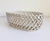 1950s Rare Italian Creamware Oval Ceramic Rope Basket For Sale In Sacramento - Image 6 of 14