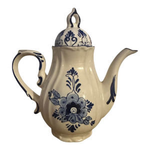 Vintage Delfts Blauw by Holland Blue and White Teapot
