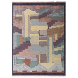 Modern Art Deco Inspired Rug by Doris Leslie Blau For Sale