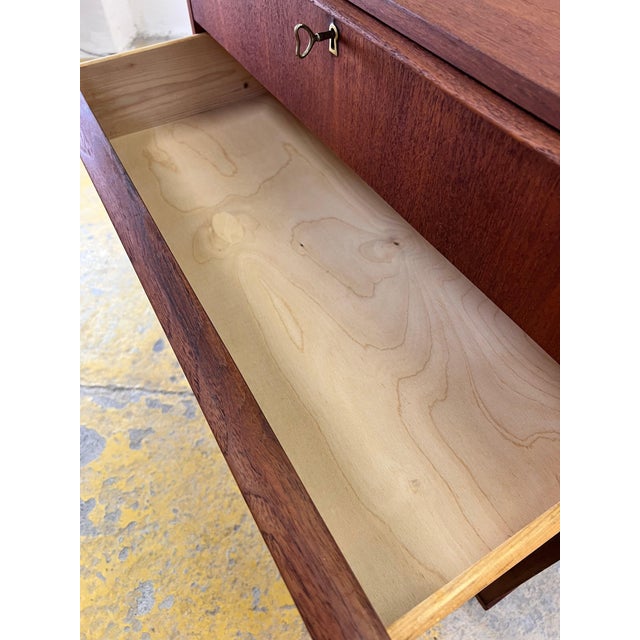 Danish Teak Chest of Drawers For Sale - Image 6 of 11