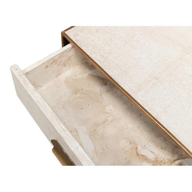 Modern White End Table For Sale In Raleigh - Image 6 of 11