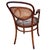 Wood Late Victorian Bent Oak & Cane Nr. 8256 Armchair Attributed to DLG Thonet For Sale - Image 7 of 8