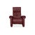 Cherry Red Leather Armchair from Himolla For Sale - Image 15 of 18