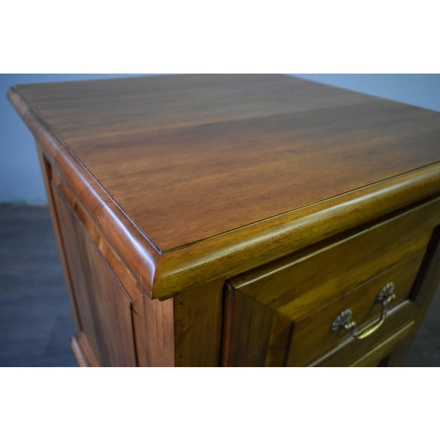 2020s Legacy 2 Drawer File Cabinet - Light Brown Walnut For Sale - Image 5 of 11