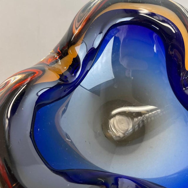 Italian Murano Glass Ashtray, 1970s For Sale - Image 11 of 16