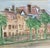 1986 painting by Sherry Palombo (died 2013) "South Battery" watercolor on paper, signed, titled and dated 1986. Palombo...