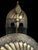 Hand Forged Calligraphy Brass Helmet Shield Display Set For Sale - Image 10 of 12