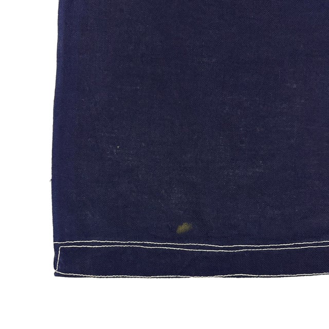 Vintage Sewn Cotton Nautical Signal Flag For Sale - Image 4 of 6