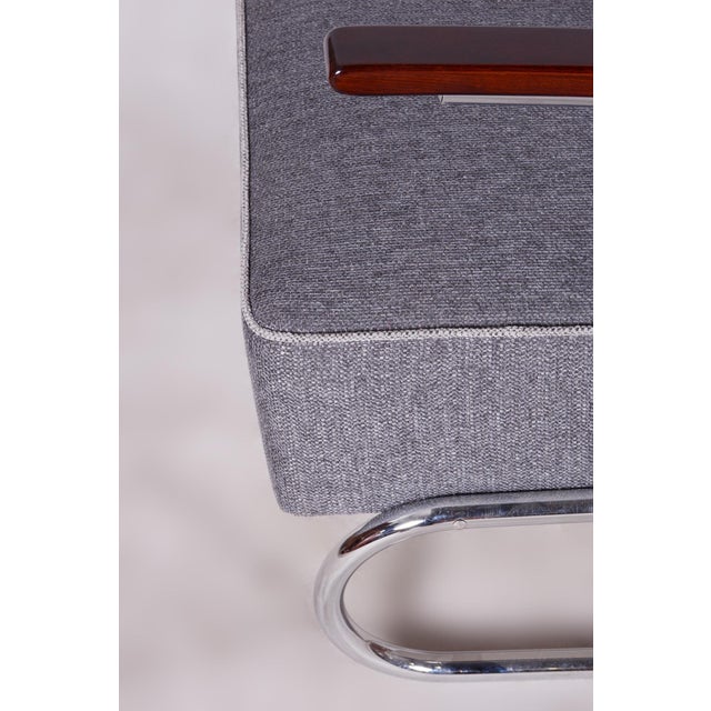 1930s Bauhaus Lounge Chair from Mücke Melder, 1930s For Sale - Image 5 of 8