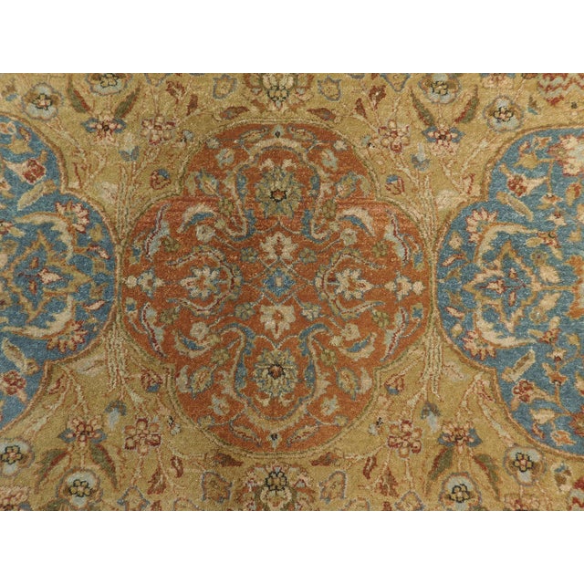 Genuine Hand Knotted Indo Persian Rug. 8'x 10' For Sale - Image 16 of 18