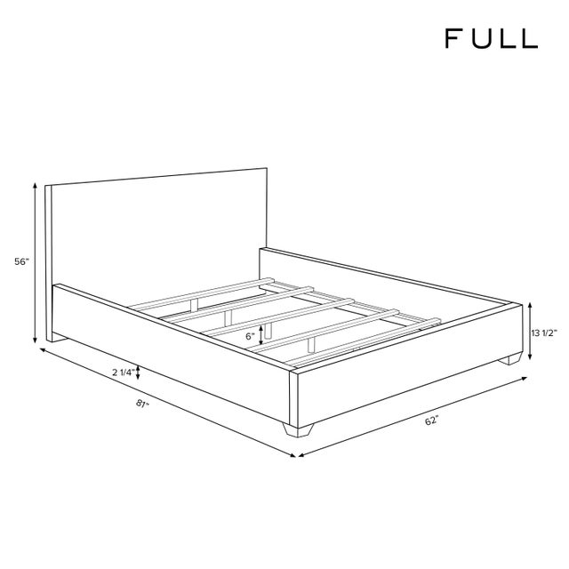 Transitional Stoffer Home x Cloth & Company Julia Wingback Bed in Laurel Mini Gingham, Full/Double For Sale - Image 3 of 7