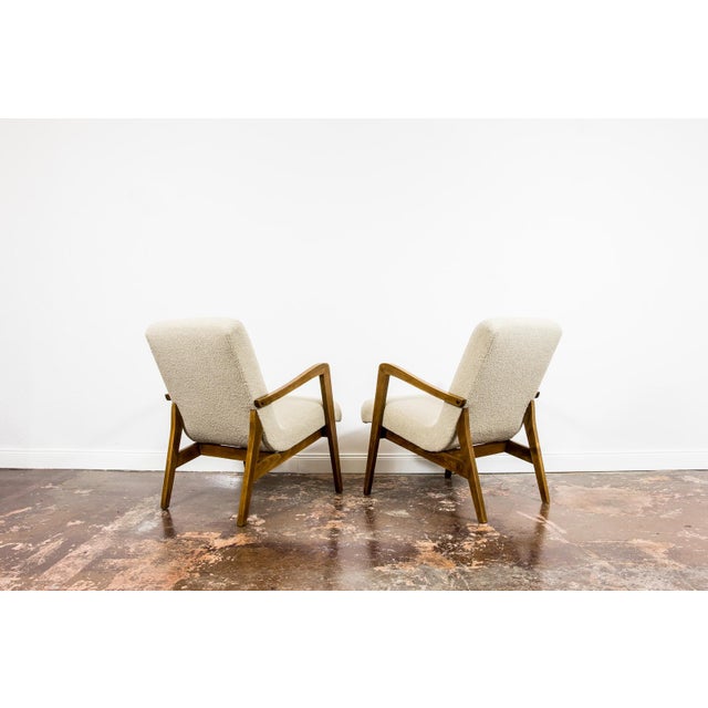 Set of Mid-Century Modern Armchairs by BFM, Poland, 1960s For Sale - Image 9 of 18